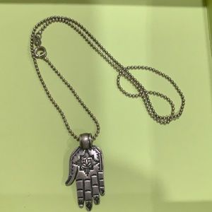 🪬sterling chain and pendant